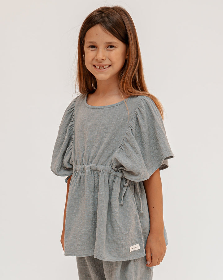 Linen tie top 