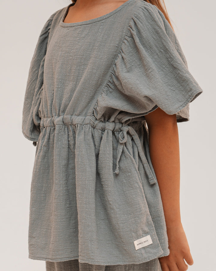 Linen tie top 
