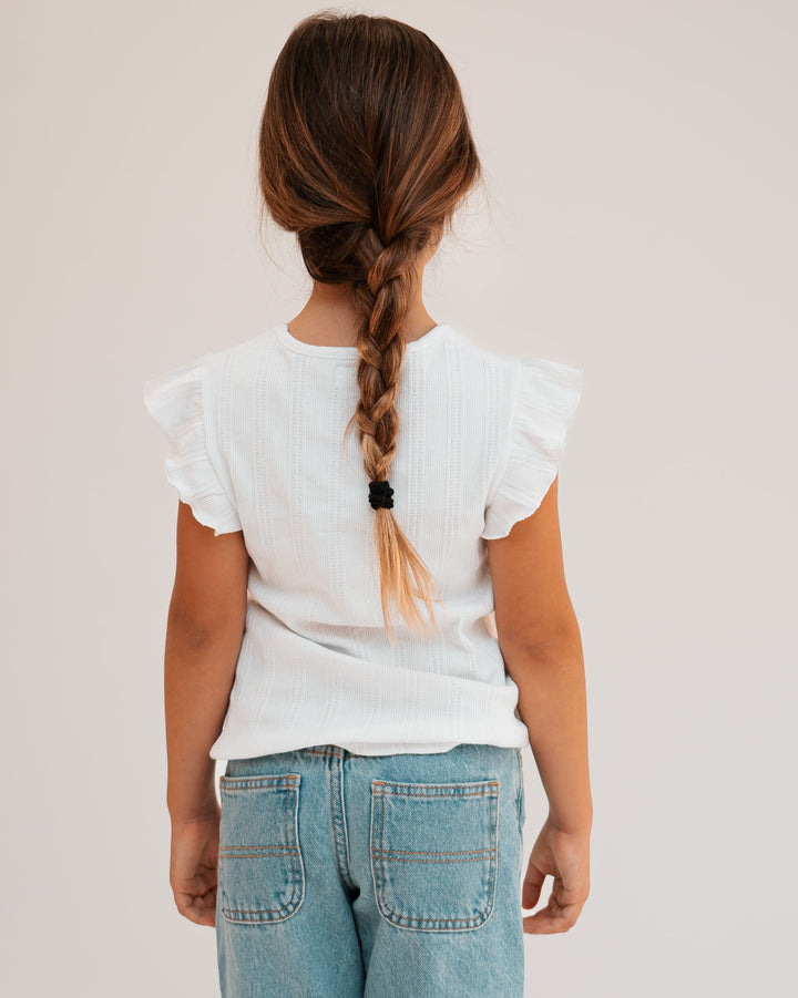 Kids frill T-shirt 