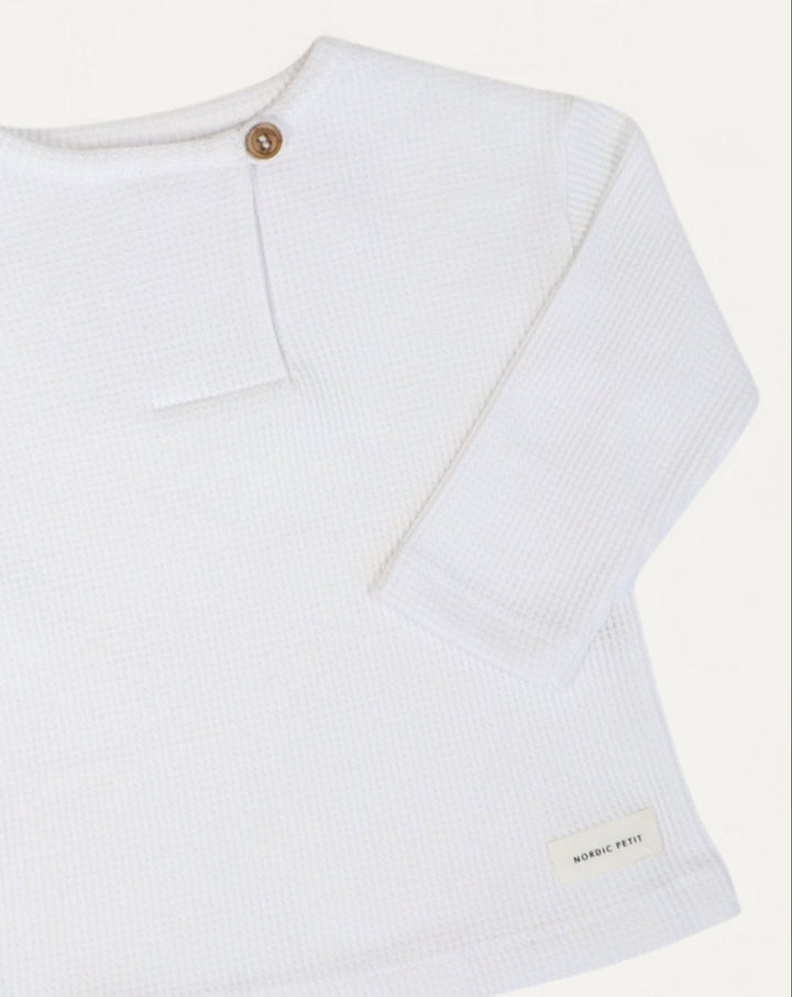 Kids waffle top 