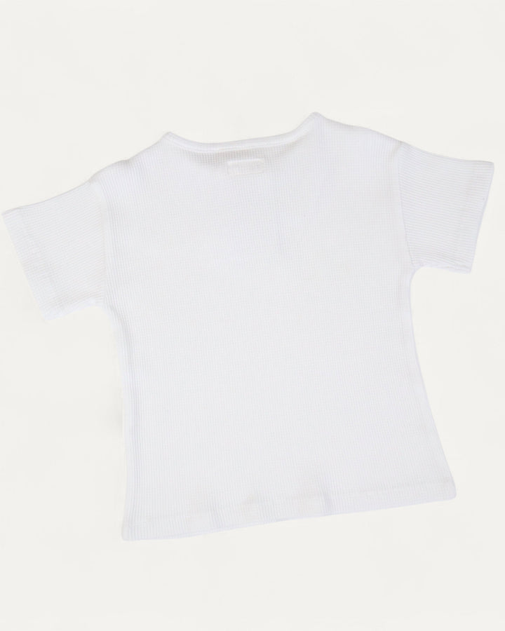 Kids waffle short